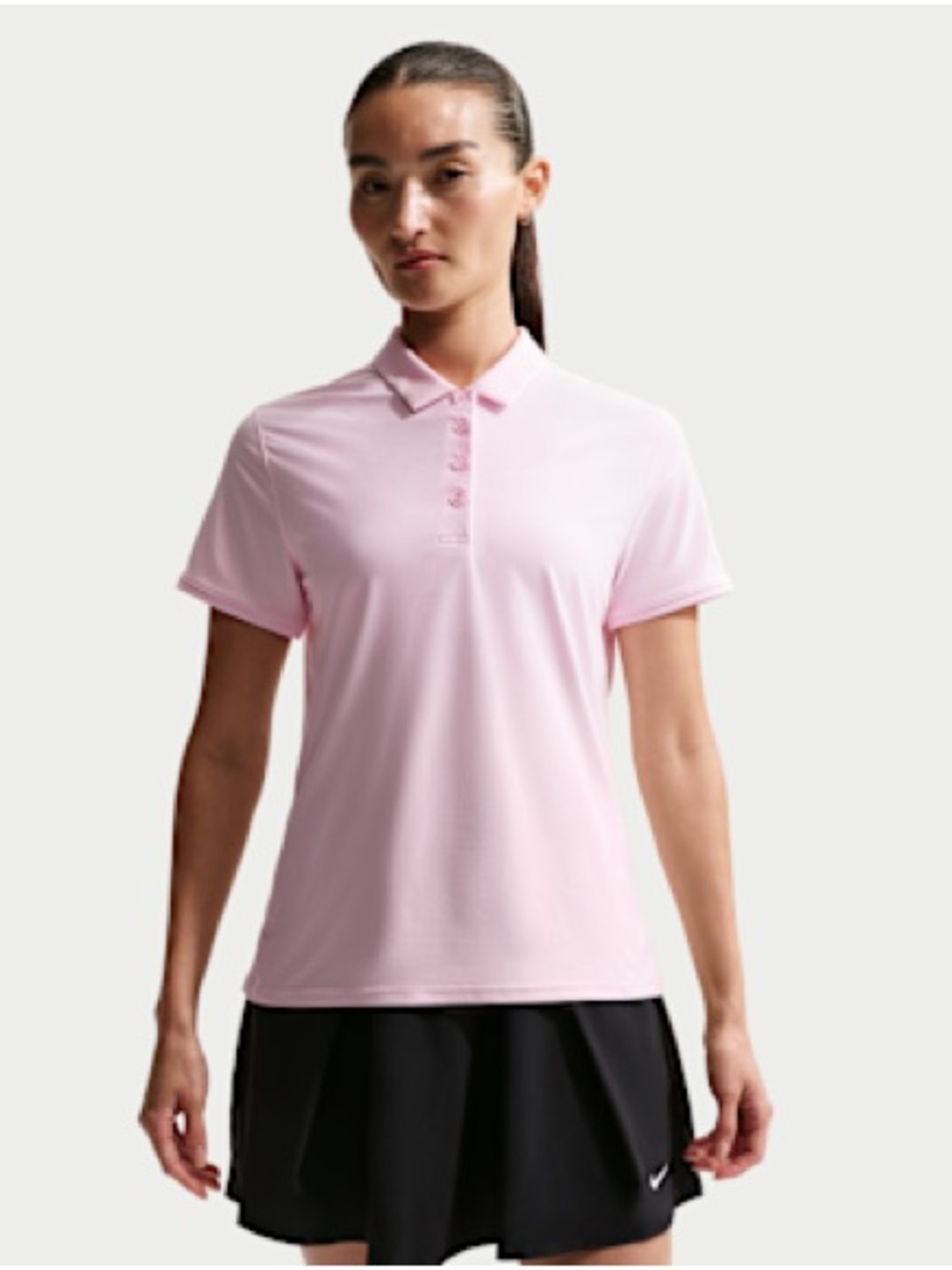 Nike Women’s Victory Dri-FIT Golf Polo. Color - Pink Foam. Size - Large